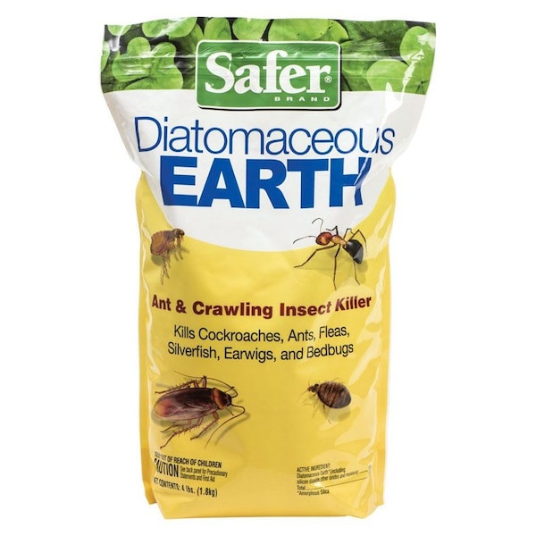 Safer Brand Dust Diatomaceous Earth 4 lb 51703 Zoro